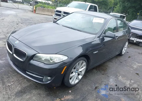 2013 BMW 535I xDrive from USA, damaged, VIN WBAFU7C51DDU71410